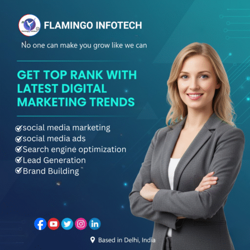 digital marketing services by Flamingo Infotech